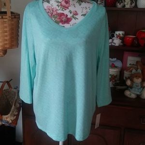 NWT Croft&Barrow sleepwear top. Size XL